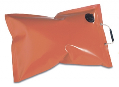 Sacco per appesantimento in pvc colore arancio - (vuoto)